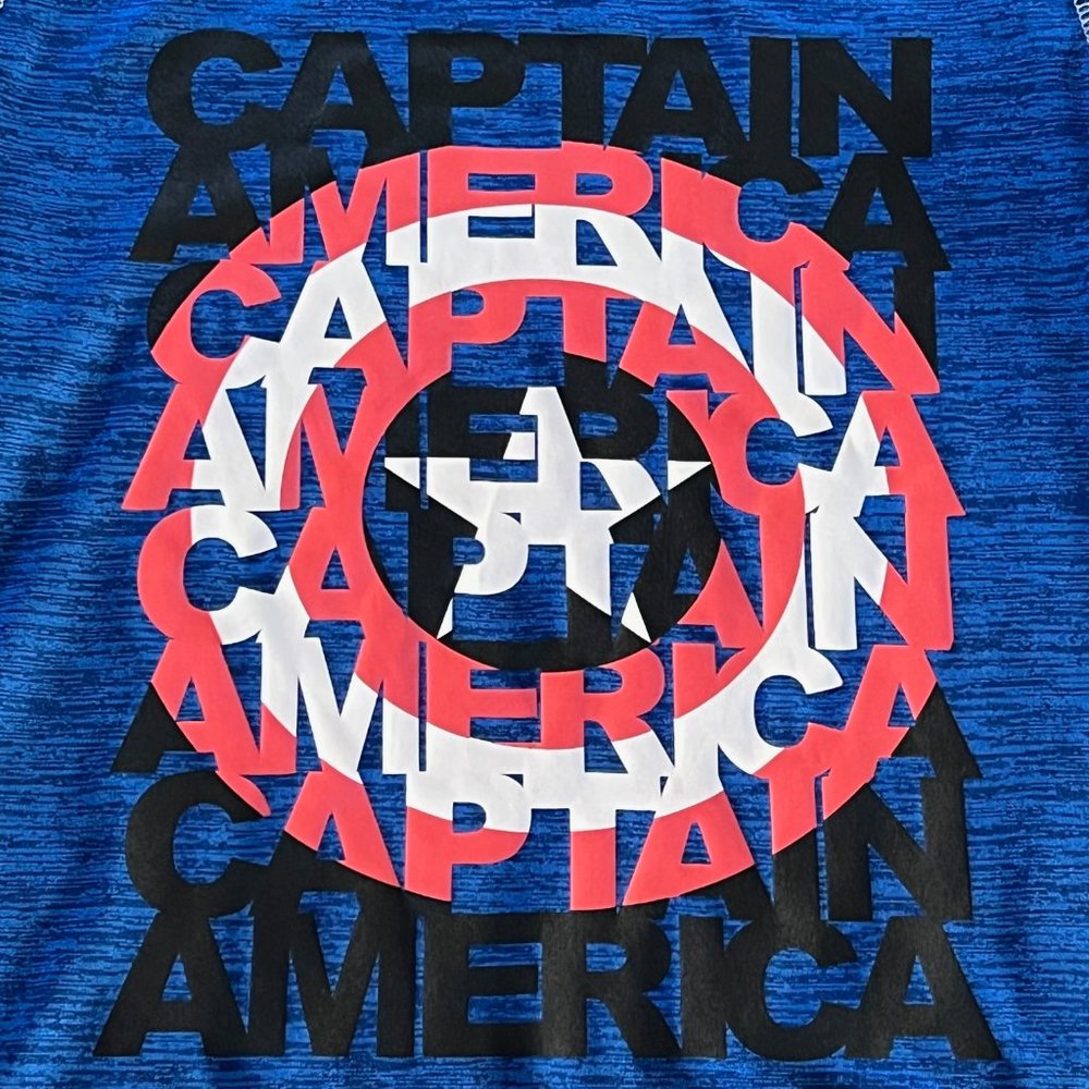 Jumping Beans Marvel Captain America Sheild T-Shirt - Size 7